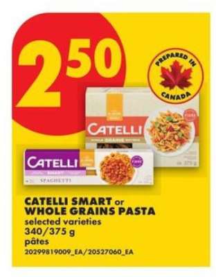 Catelli Smart or Whole Grains Pasta