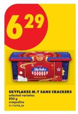 SKYFLAKES M.Y SANS CRACKERS