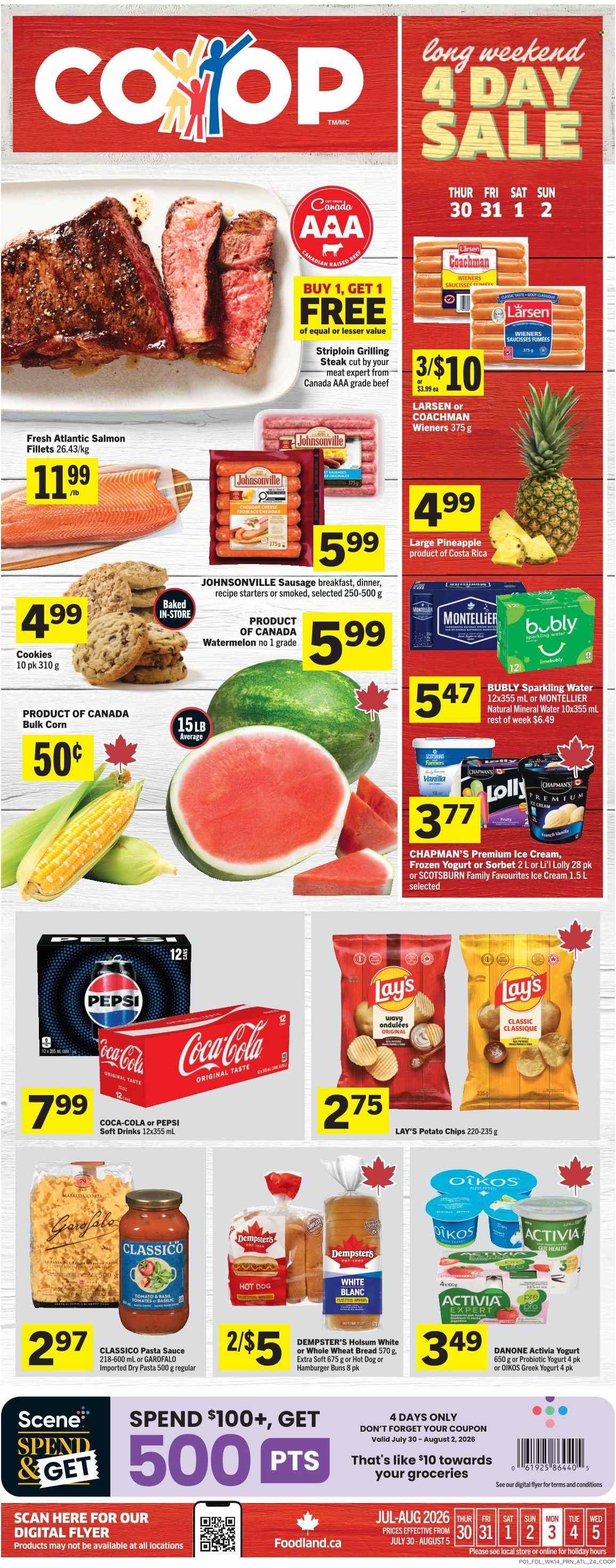 Co-op flyer  - July 30, 2026 - August 05, 2026. Page 1