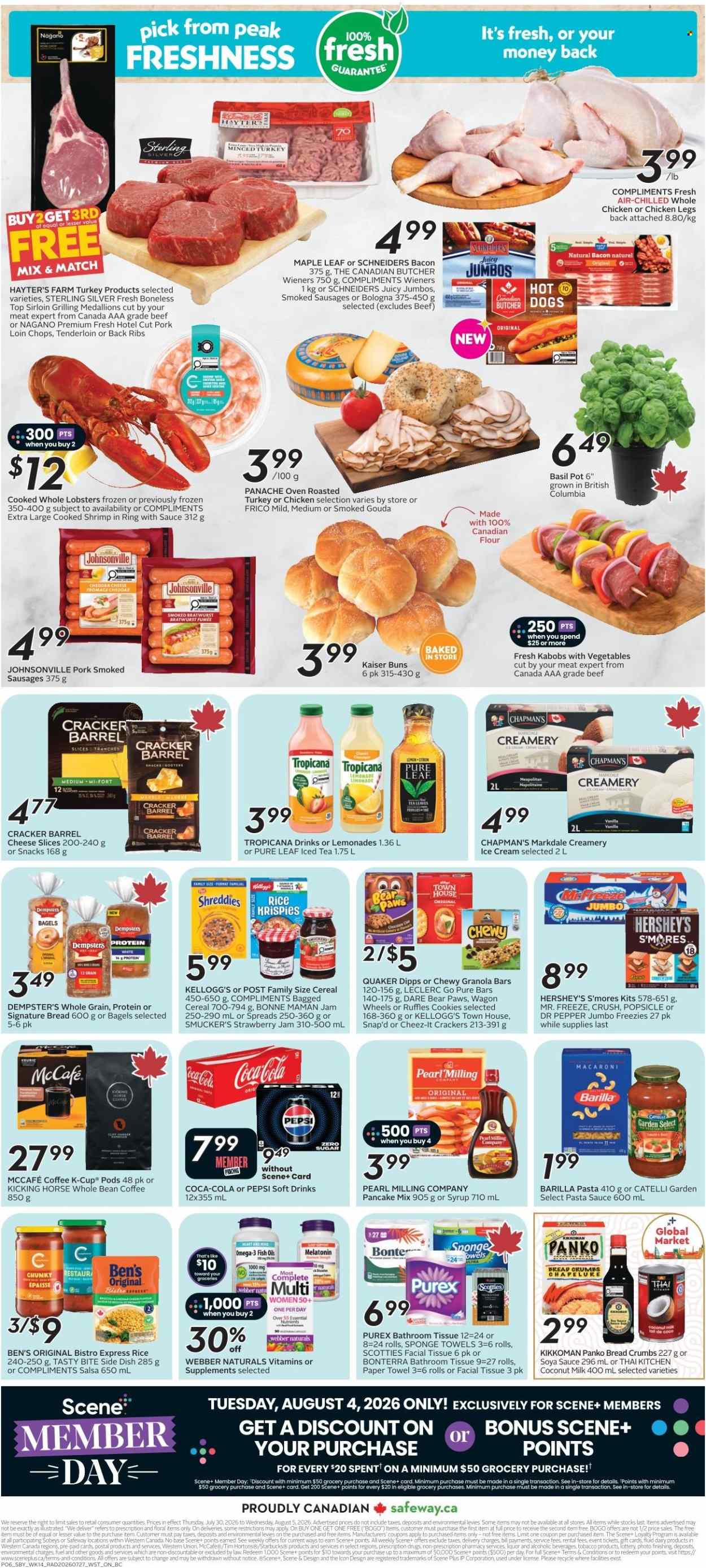 Safeway flyer  - July 30, 2026 - August 05, 2026. Page 3