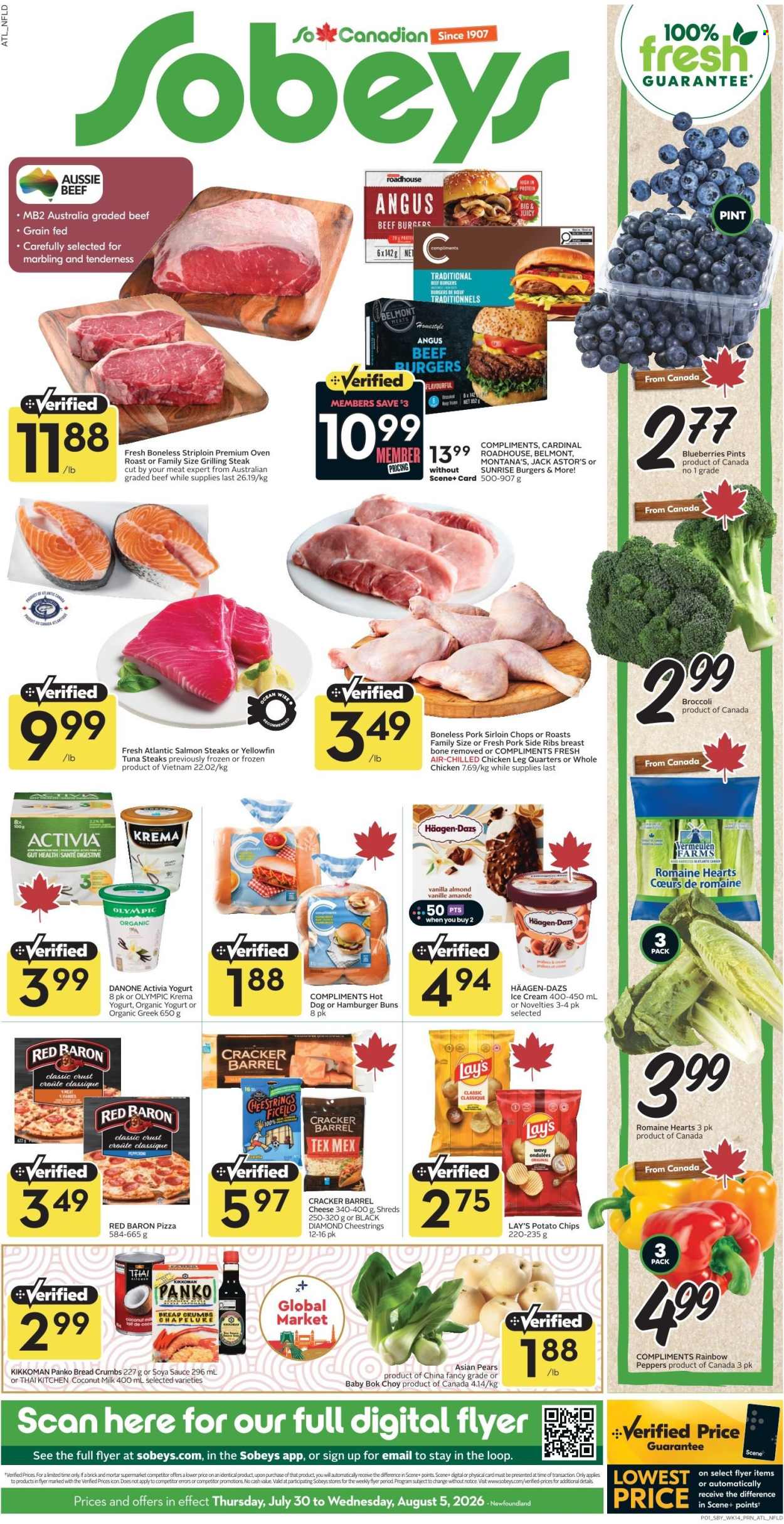 Sobeys flyer  - July 30, 2026 - August 05, 2026. Page 1