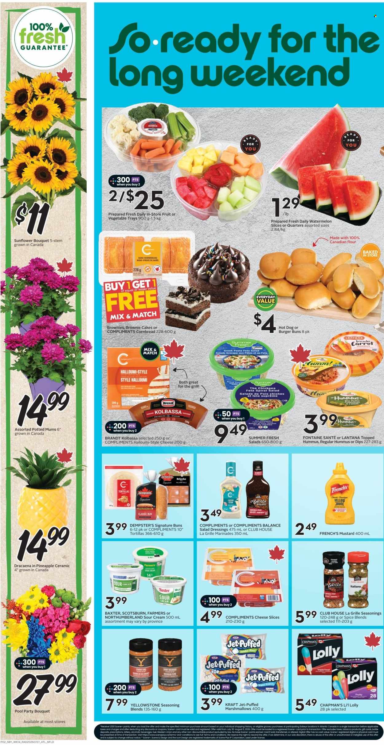 Sobeys flyer  - July 30, 2026 - August 05, 2026. Page 3