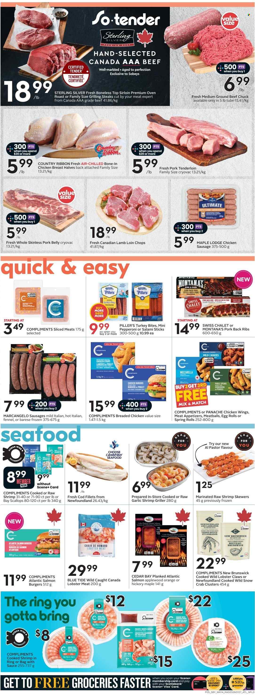 Sobeys flyer  - July 30, 2026 - August 05, 2026. Page 6