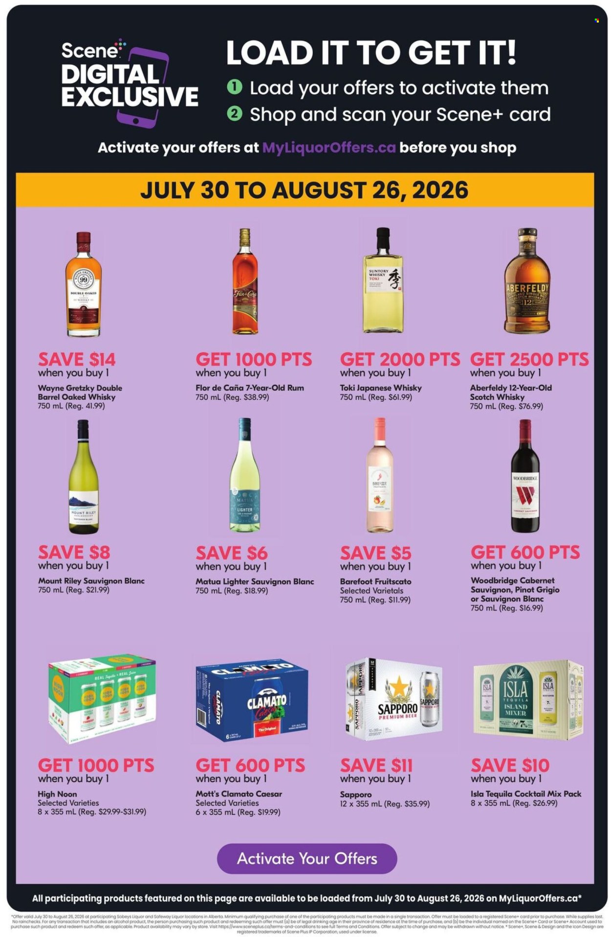 Sobeys Liquor flyer  - July 30, 2026 - August 05, 2026. Page 10
