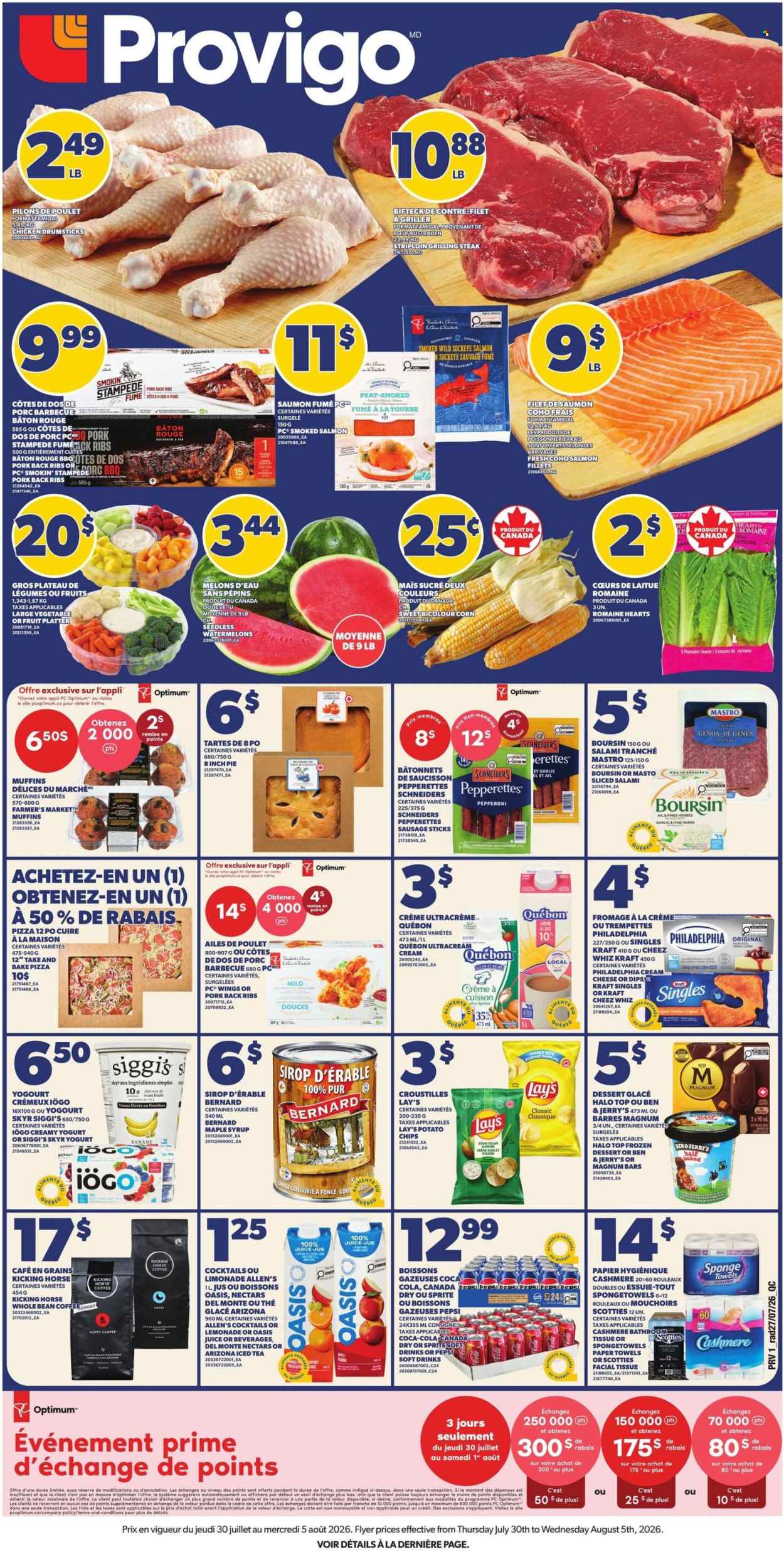 Provigo flyer  - July 30, 2026 - August 05, 2026. Page 1