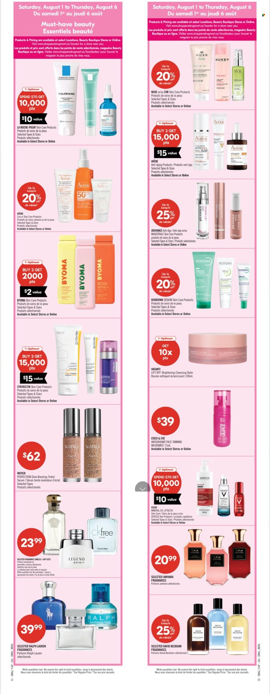 Shoppers Drug Mart flyer  - August 01, 2026 - August 06, 2026. Page 2