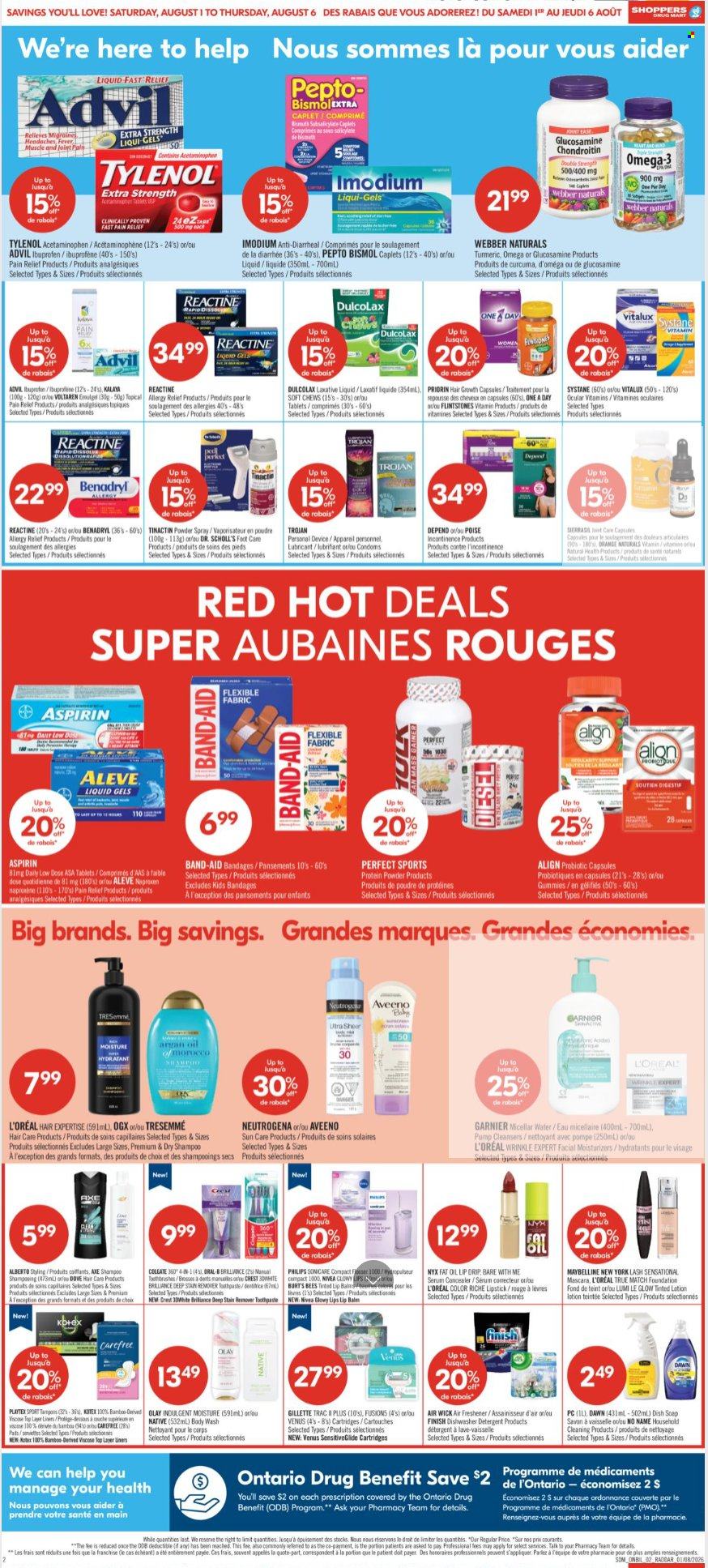 Shoppers Drug Mart flyer  - August 01, 2026 - August 06, 2026. Page 4