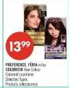 PREFERENCE, FERIA or COLORISTA Hair Colour