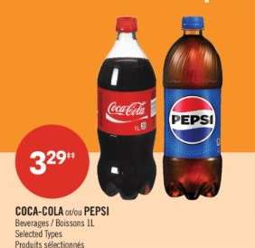 COCA-COLA or/ou PEPSI
