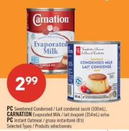 CARNATION EVAPORATED MILK