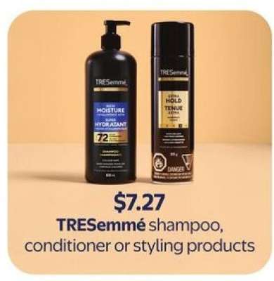 TRESemmé Shampoo, Conditioner or Styling Products