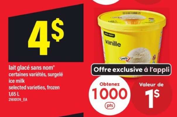 lait glacé sans nom