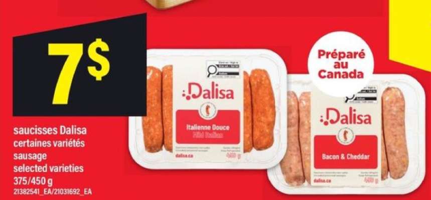 Dalisa Sausages