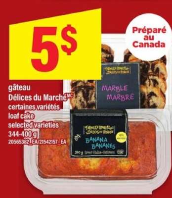 gâteau Délices du Marché