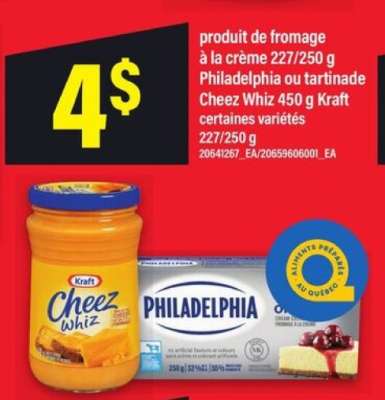 Kraft Cheez Whiz / Philadelphia