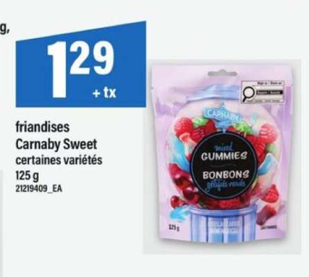 FRIANDISES CARNABY SWEET