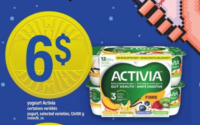 Yogourt Activia