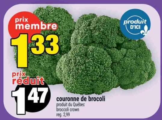COURONNE DE BROCOLI