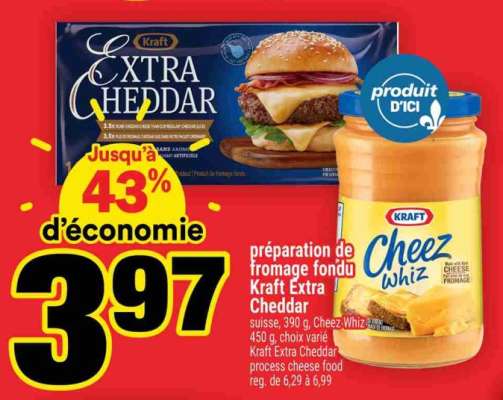 Kraft Extra Cheddar