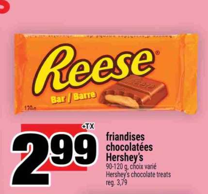 friandises chocolatées Hershey’s