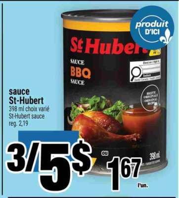 sauce St-Hubert