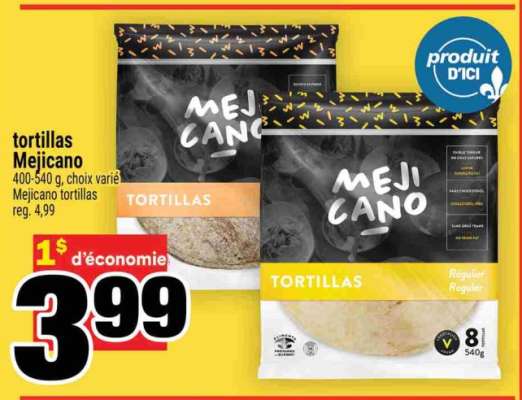 TORTILLAS MEJICANO