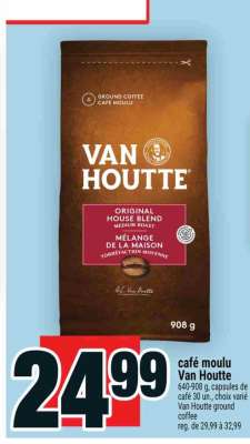 CAFÉ MOULU VAN HOUTTE