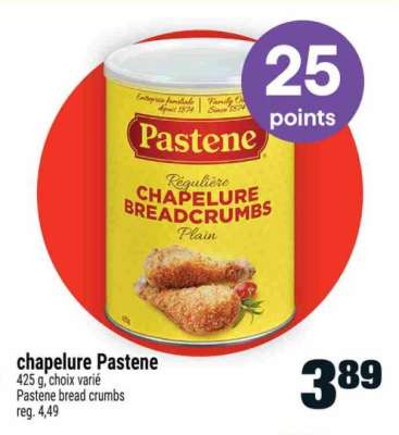 chapelure Pastene