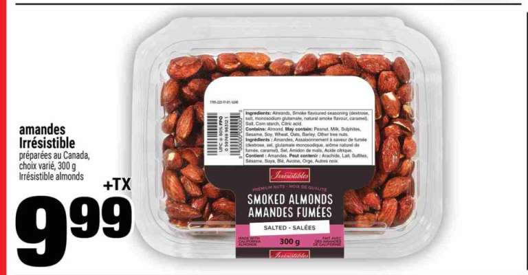 AMANDES IRRÉSISTIBLE