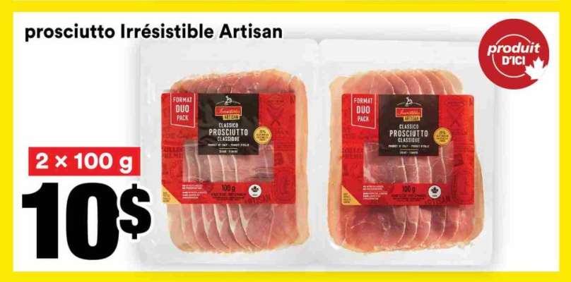 PROSCIUTTO IRRÉSISTIBLE ARTISAN