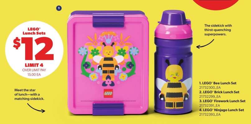 LEGO Lunch Sets