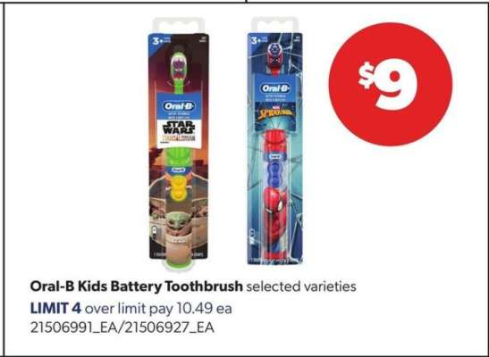 ORAL-B Kids Battery Toothbrush
