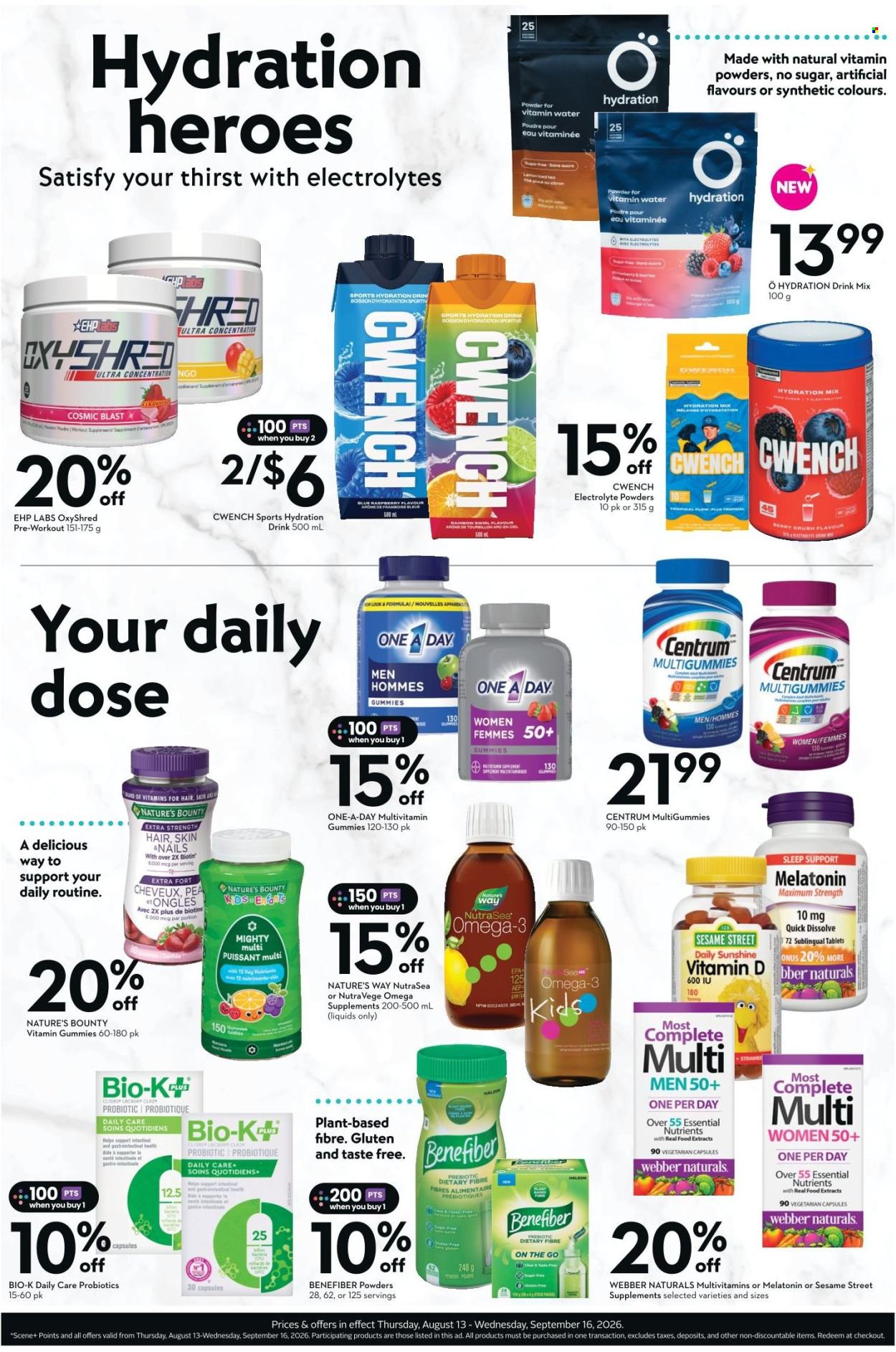 Safeway flyer  - August 13, 2026 - September 16, 2026. Page 6