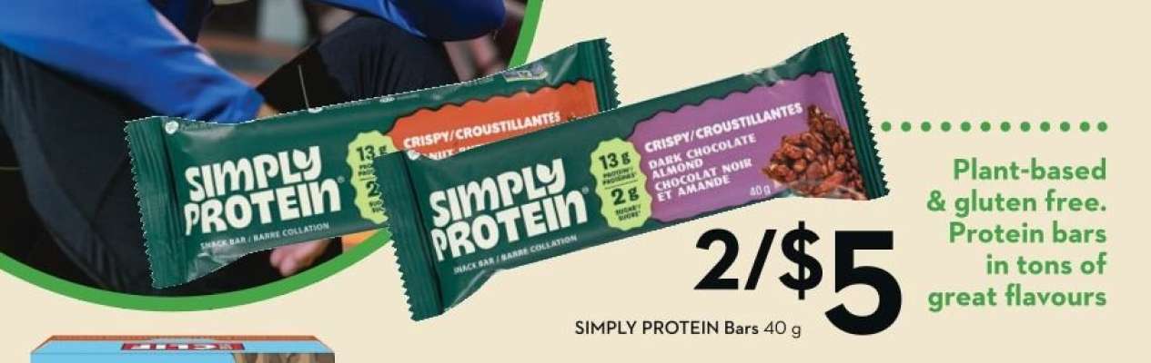 SIMPLY PROTEIN Bars 40 g