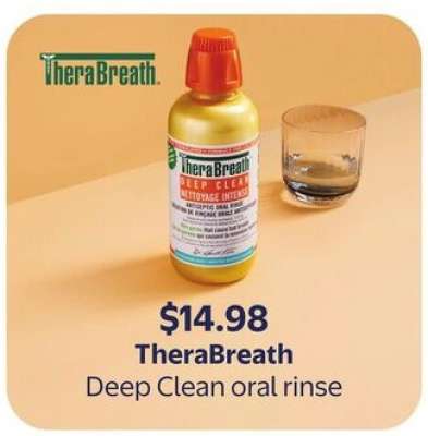 TheraBreath Deep Clean oral rinse