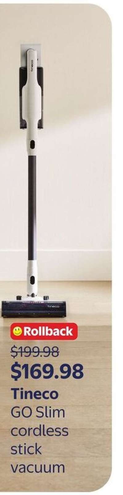 Tineco GO Slim cordless stick vacuum