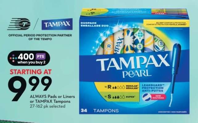 Tampax Pearl Tampons