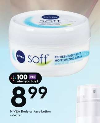 NIVEA Body or Face Lotion