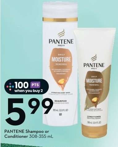 PANTENE SHAMPOO OR CONDITIONER