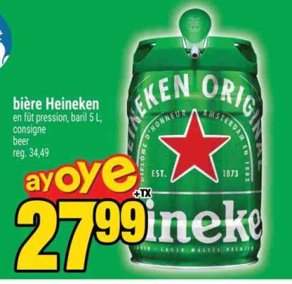 BIÈRE HEINEKEN