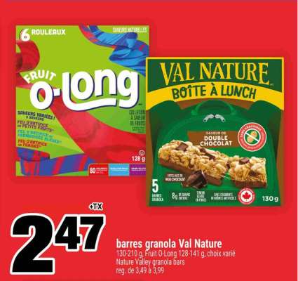 BARRES GRANOLA VAL NATURE
