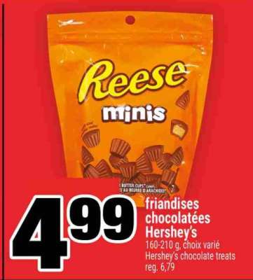 friandises chocolatées Hershey’s