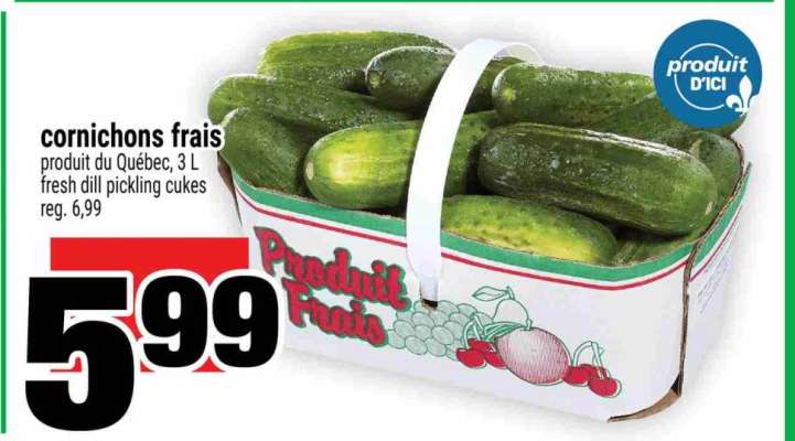 cornichons frais