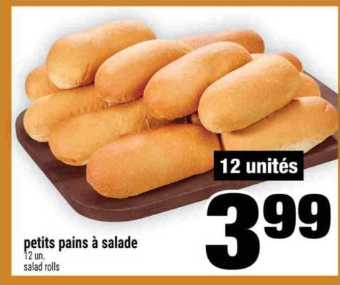 petits pains à salade