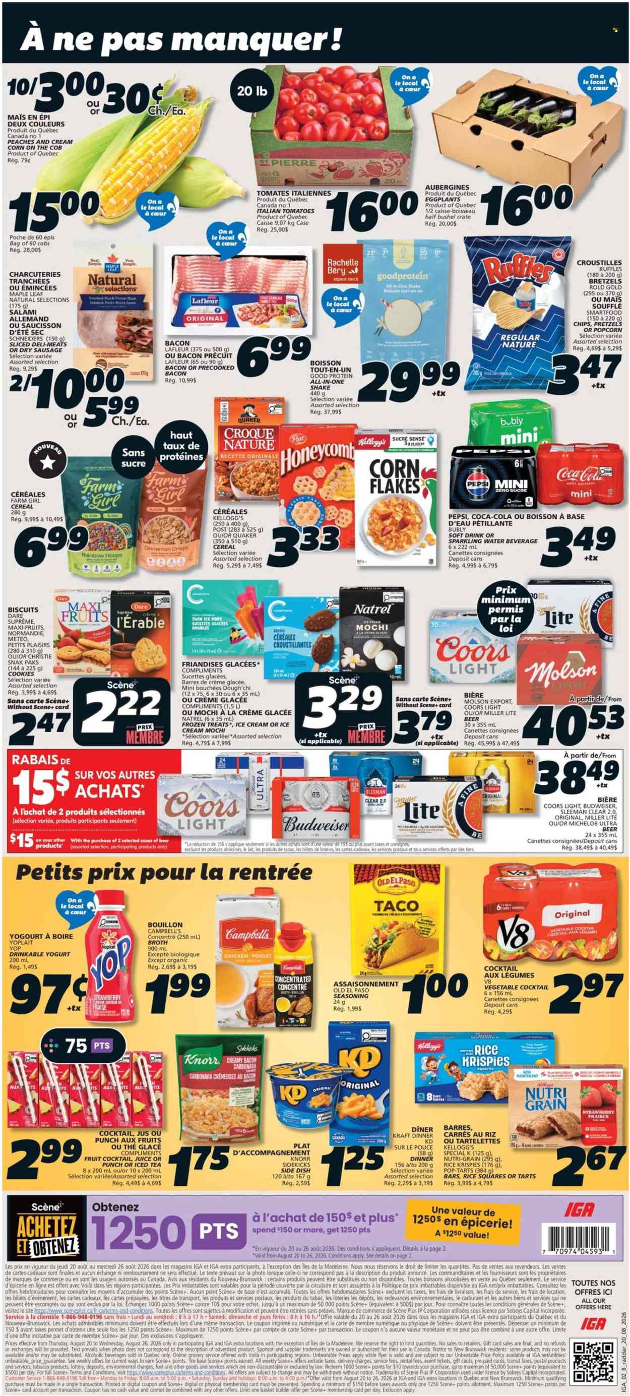 IGA flyer  - August 20, 2026 - August 26, 2026. Page 2