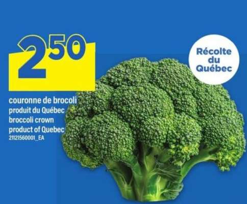 COURONNE DE BROCOLI