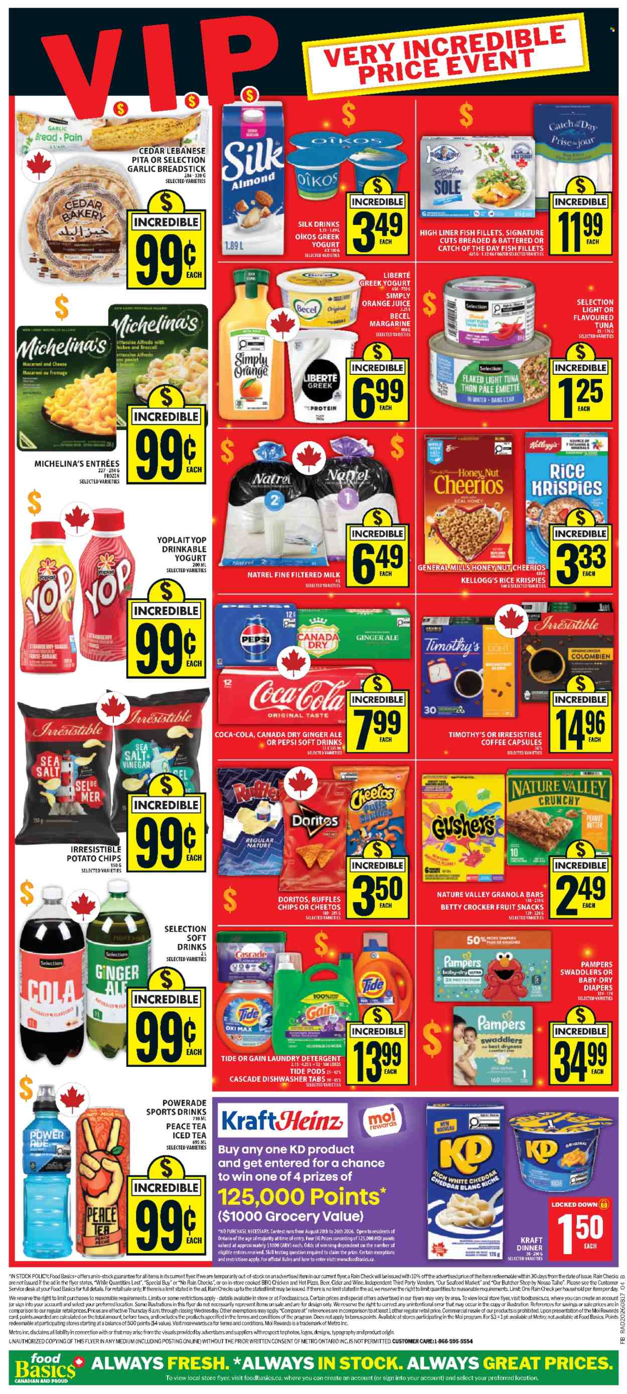 Food Basics flyer  - August 20, 2026 - August 26, 2026. Page 2