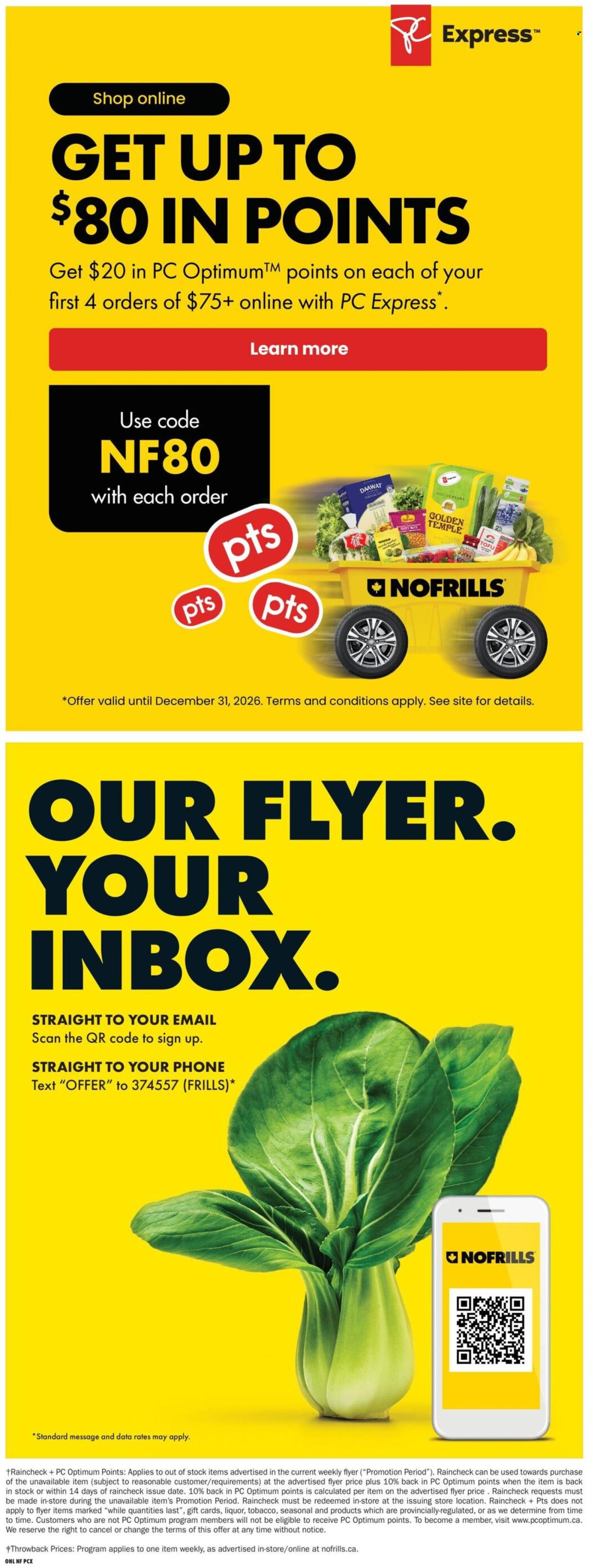 No Frills flyer  - August 20, 2026 - August 26, 2026. Page 16