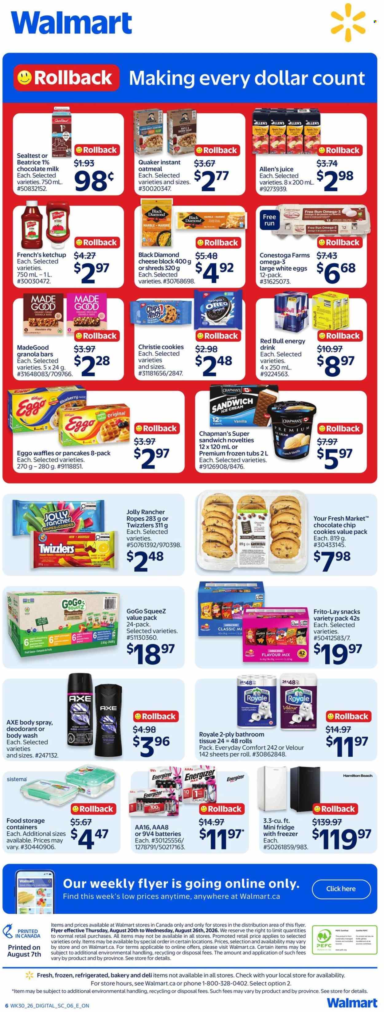 Walmart flyer  - August 20, 2026 - August 26, 2026. Page 2