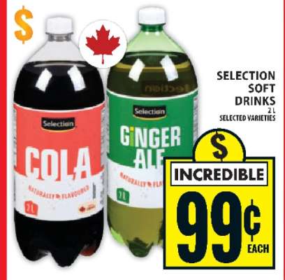 SELECTION SOFT DRINKS